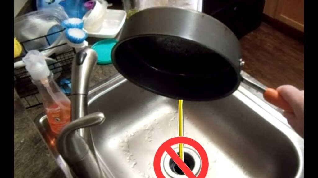 Grease Disposal in Sinks